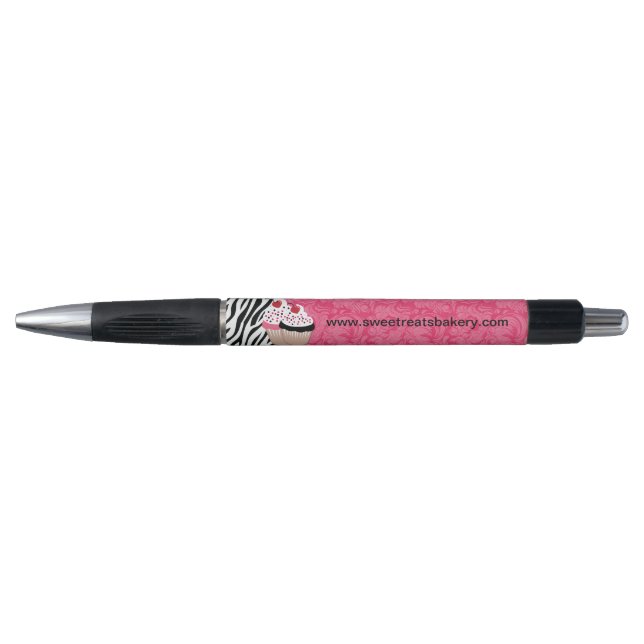 Stilvolle Zebra Print Bakery Promotion Pens Kugelschreiber (Vorderseite)
