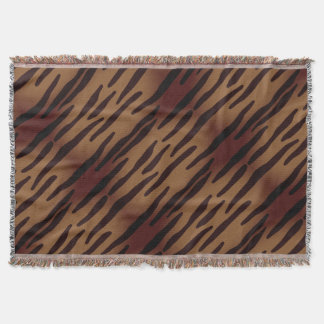 Stilvolle Zebra Print Throw Decke Koordination