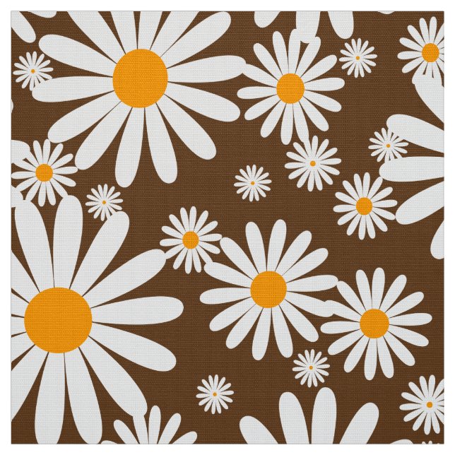 stilvoller 70er 60er Retro Mod-Stoff Stoff (Muster)