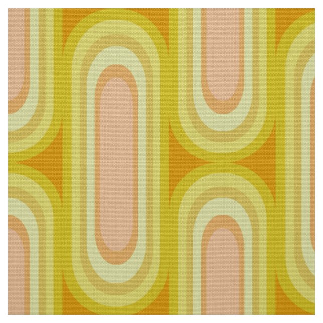 stilvoller 70er Retro Mod Stoff (Muster)