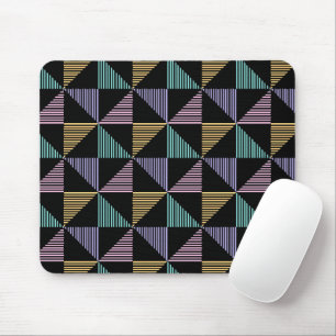 Stilvoller abstrakter geometrischer Druck – modern Mousepad