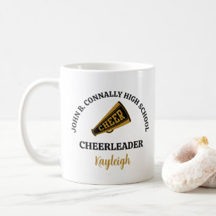 Stilvoller Cheerleading-Schulbecher Kaffeetasse