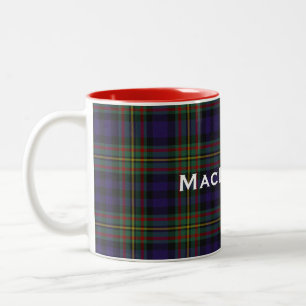 Stilvoller Clan MacLellan Tartan-karierte Tasse