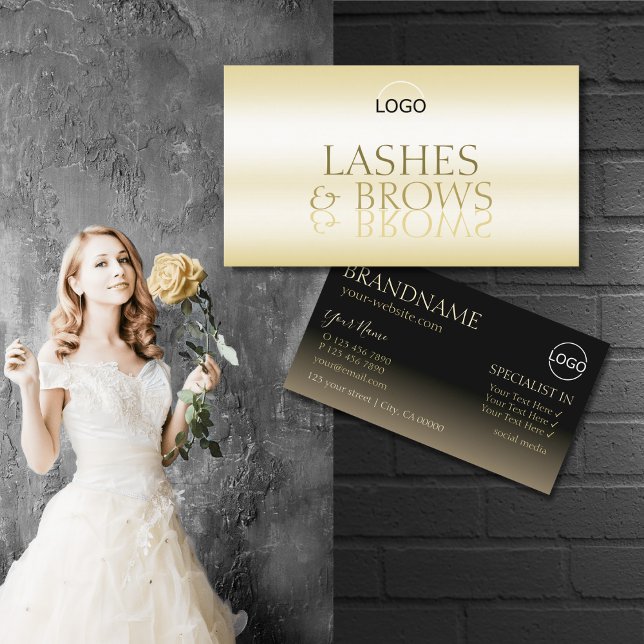 Stilvoller Cooler Schriftart mit Logokombination a Visitenkarte (Von Creator hochgeladen)