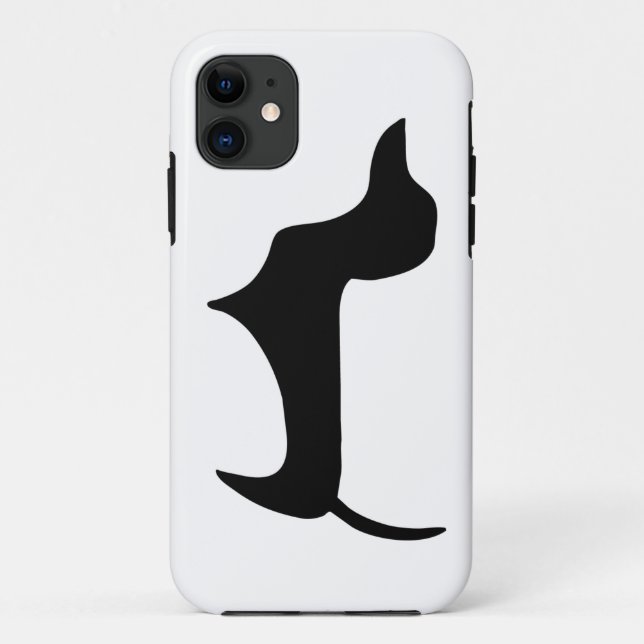 Stilvoller Daschsund Telefon-Kasten Case-Mate iPhone Hülle (Rückseite)