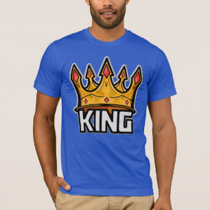 Stilvoller King Crown T - Shirt