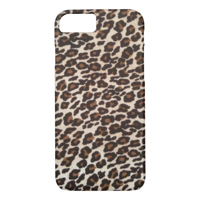 Stilvoller Leopard-Druck Case-Mate iPhone Hülle (Rückseite)