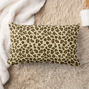 Stilvoller Leopard-Druck Lendenkissen