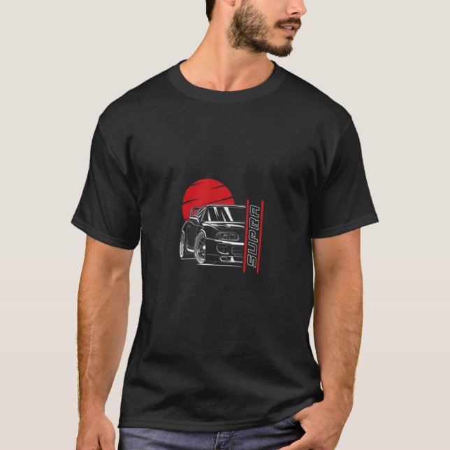 Stilvoller männlicher T - Shirt (Vorderseite)