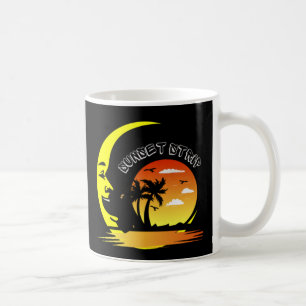 Stilvoller Moon Sunset Strip Kaffeetasse