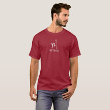 Stilvoller Netball-T - Shirt für Spieler und Teams