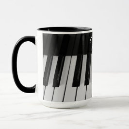 Stilvoller professioneller Pianist Tasse