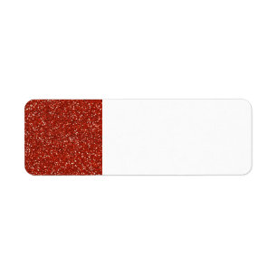 Stilvoller roter Glitzer