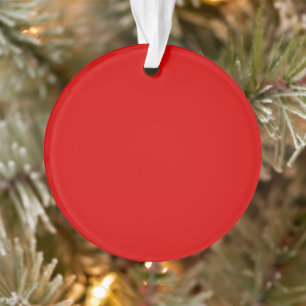 Stilvoller roter Kreis-Acryl-Schmuck für die Innen Ornament