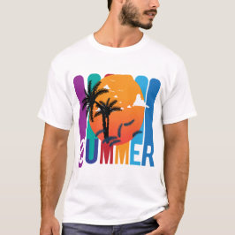 Stilvoller Sommer-T - Shirt - leicht & atmungsakti