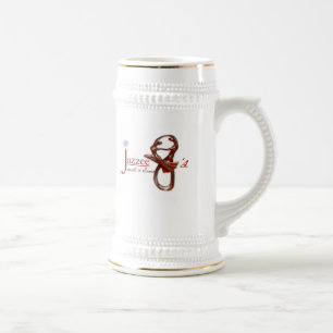 Stilvoller Stein Bierglas