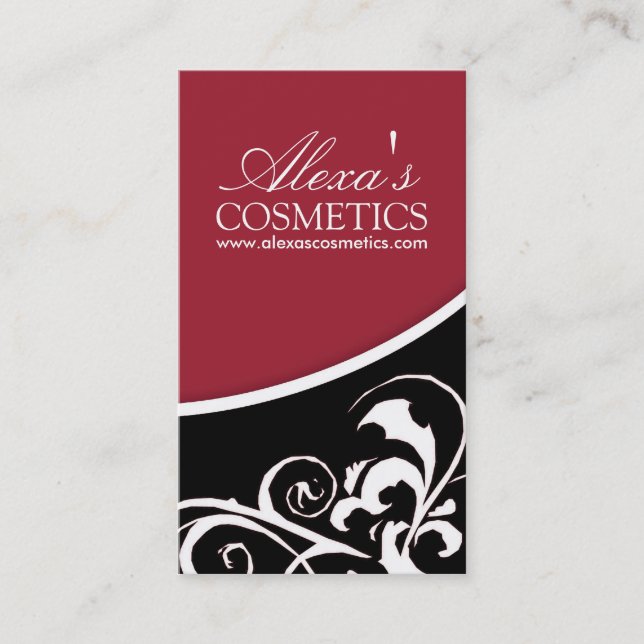 Stilvoller Strudel:: Visitenkarte (Vorderseite)