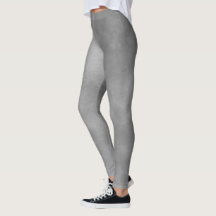 Stilvoller Sturmwolkeneffekt grau Leggings