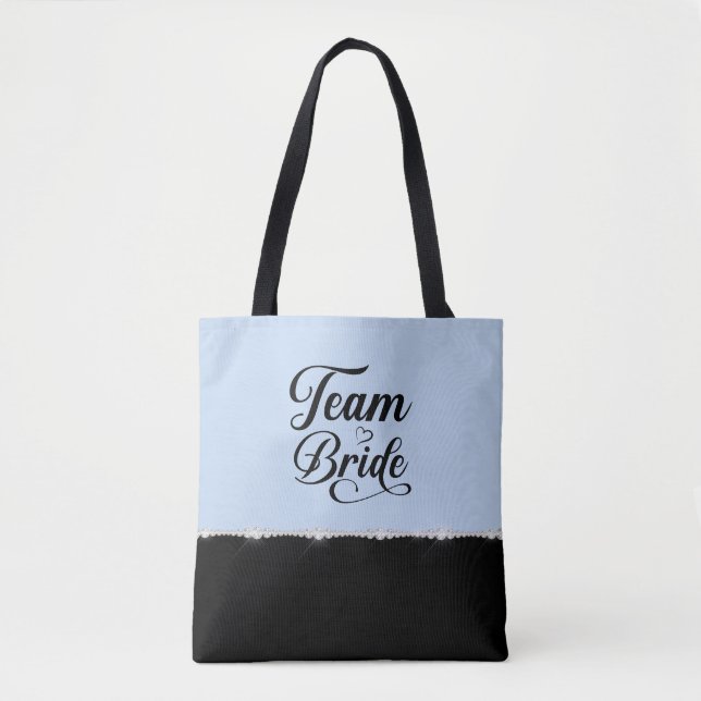 Stilvoller Team Braut-Taschenträger Tasche (Vorderseite)