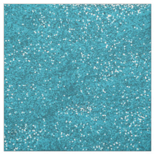 Stilvoller Türkis-Blau-Glitzer Stoff