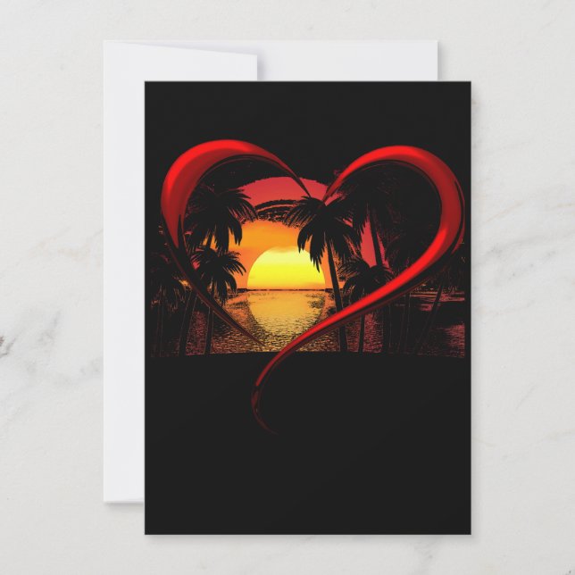 Stilvoller Valentinstag Feiertagskarte (Vorderseite)