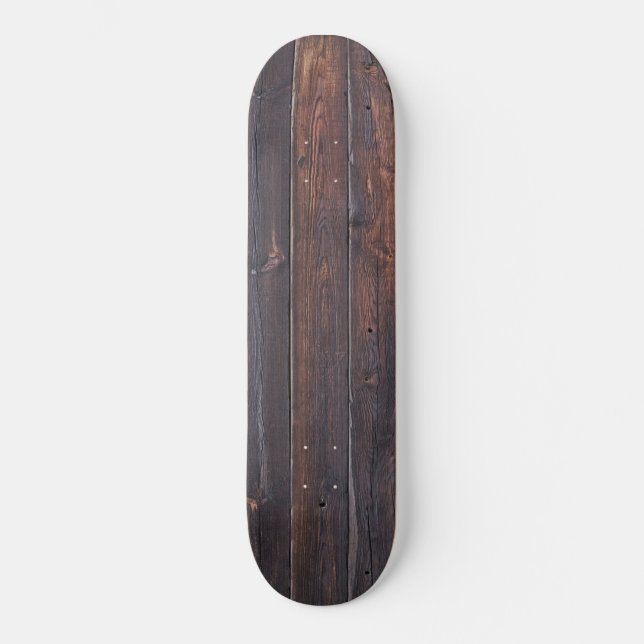 Stilvolles altes hölzernes Korn Skateboard (Vorderseite)