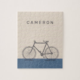 Stilvolles Bike Zeichnend Blush and Blue Personali