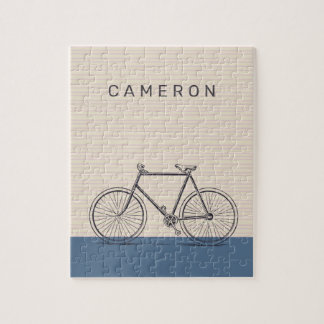Stilvolles Bike Zeichnend Blush and Blue Personali