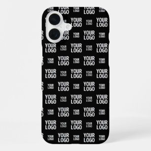 Stilvolles Bild-, Design- oder Geschäftslogo-Muste iPhone 16 Plus Hülle