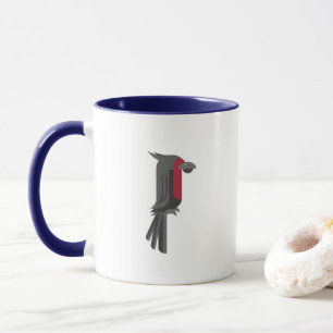 Stilvolles Black Palm Cockatoo Tasse