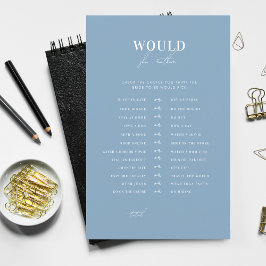 Stilvolles blaues Brautparty würde sie eher spiele