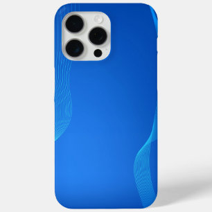 Stilvolles blaues Leder Case-Mate iPhone Hülle