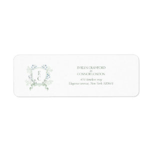 Stilvolles Blumenbeet Classic Wappen