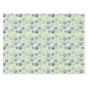 Stilvolles Blumenmuster mit niedlichen Blumen Tischdecke