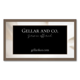 Stilvolles Business Card Magnet