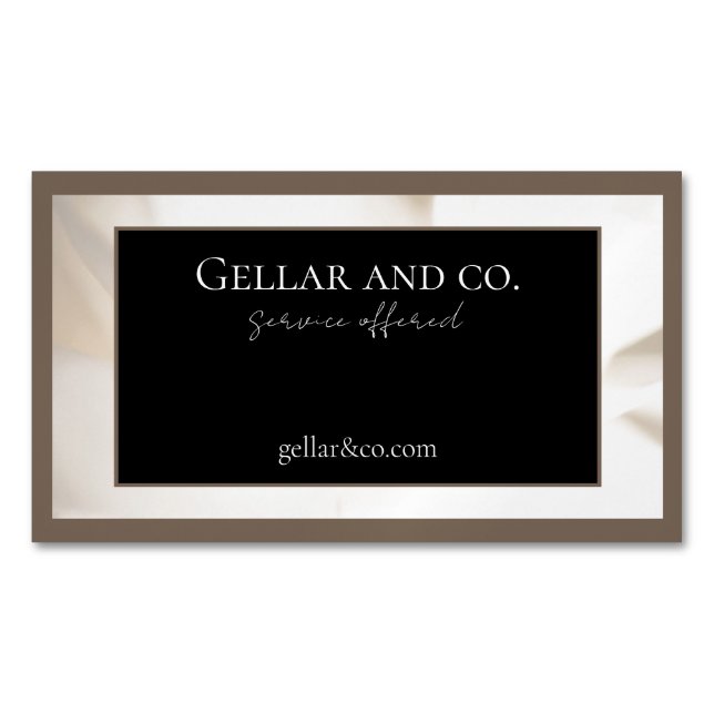 Stilvolles Business Card Magnet (Vorderseite)