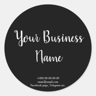 Stilvolles Café der Tafelart, Bäckerei, Runder Aufkleber