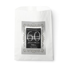 Stilvolles Dekorativ Silber 60. Hochzeitstag