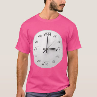 Stilvolles Design des Clock T - Shirt