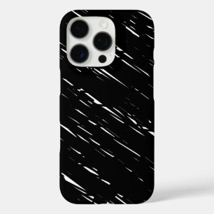 Stilvolles Design in Schwarz und Weiß iPhone 16 Pro Hülle