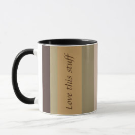 Stilvolles Design in Streifen Tasse