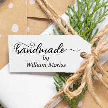 Stilvolles, einfaches Skript, handgemacht von der