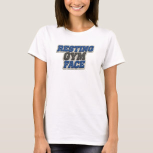 Stilvolles ENTSPANNTES GYM GESICHT Künstlerisches T-Shirt