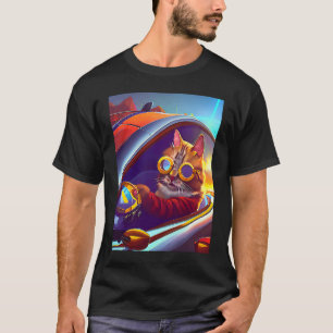 Stilvolles Fahren mit meinem Furry-Pilot Vol. 1 T-Shirt
