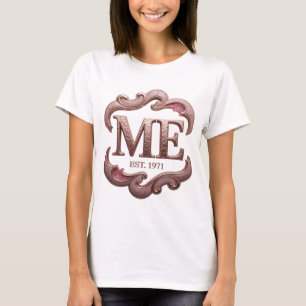 Stilvolles Gold ABSTRACTE KUNST Moderne Gestaltung T-Shirt