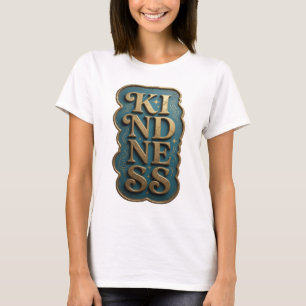 Stilvolles Gold FREUNDLICHKEIT Modernes Design T-Shirt