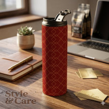 Stilvolles goldenes geometrisches Boxdesign tiefro