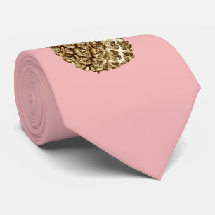 Stilvolles hübsches girly Gold u. Krawatte