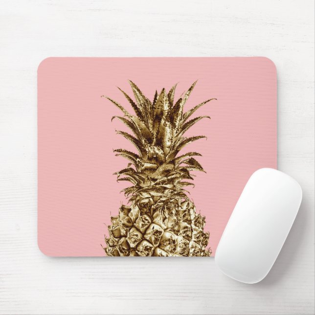 Stilvolles hübsches girly Gold u. Mousepad (Mit Mouse)