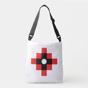 Stilvolles Inka-Kreuz-Geometrie-Design Tragetaschen Mit Langen Trägern